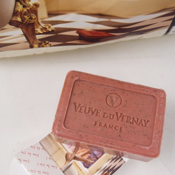 Veuve Du Vernay Tote Bag and Soap French Dessert Wine Vive La Vie Swag France - Picture 12 of 14